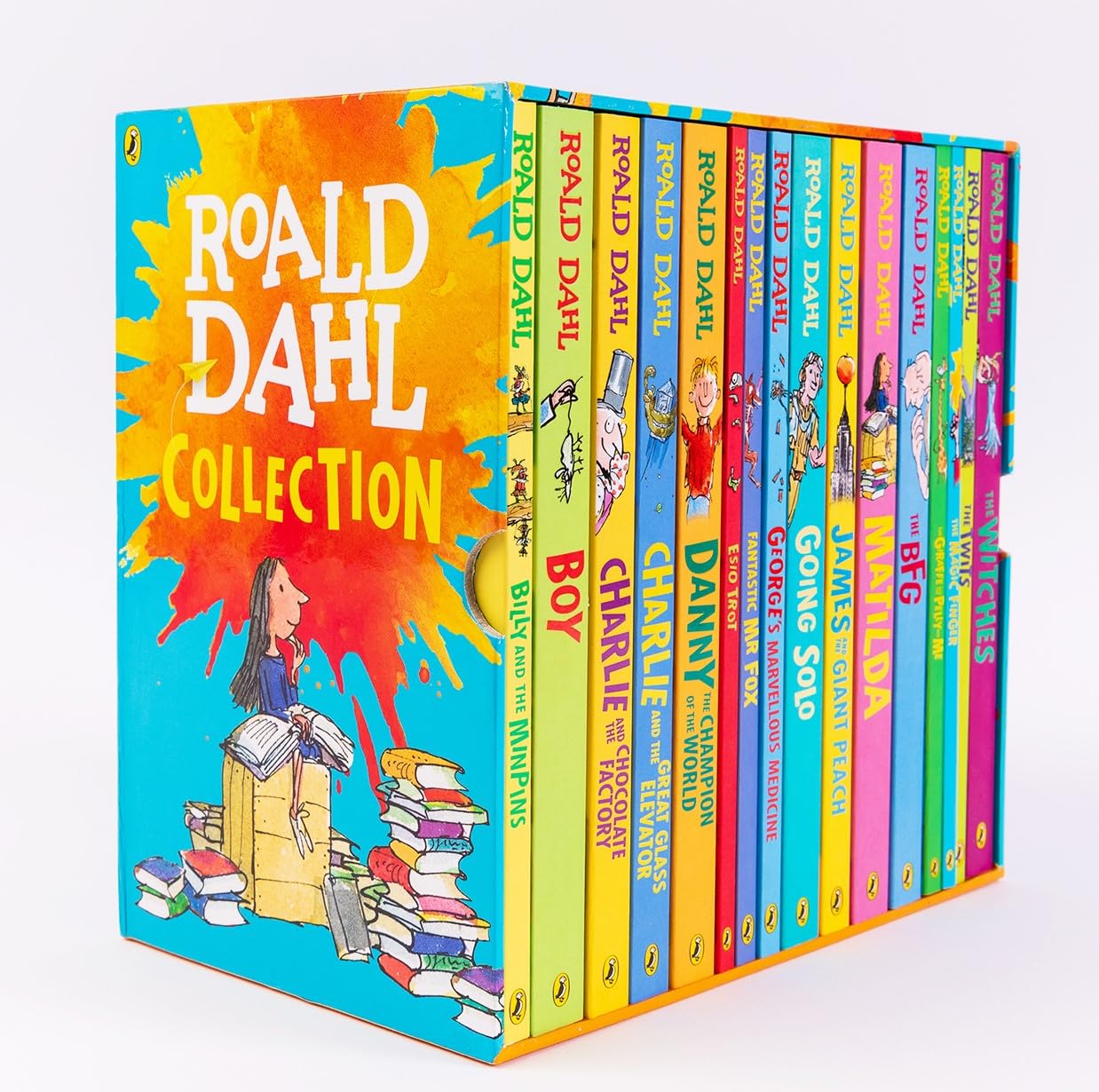 (16 Copy) Roald Dahl Complete Collection (Paperback) by Roald Dahl