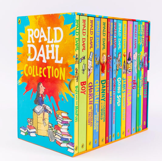 (16 Copy) Roald Dahl Complete Collection (Paperback) by Roald Dahl